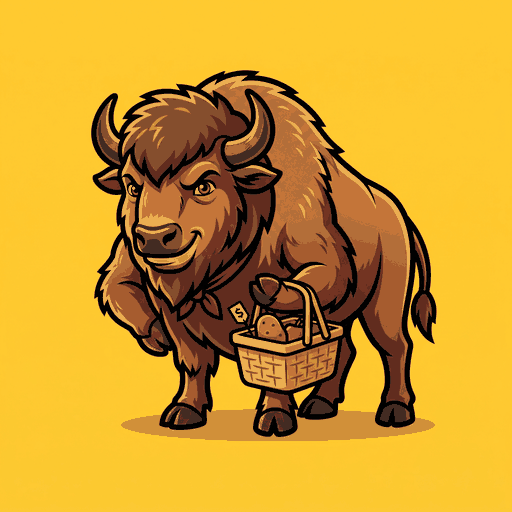 Bargain Bucket Bison logo